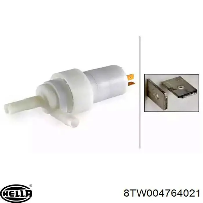 Bomba-motor de lavafaros 8TW004764021 HELLA
