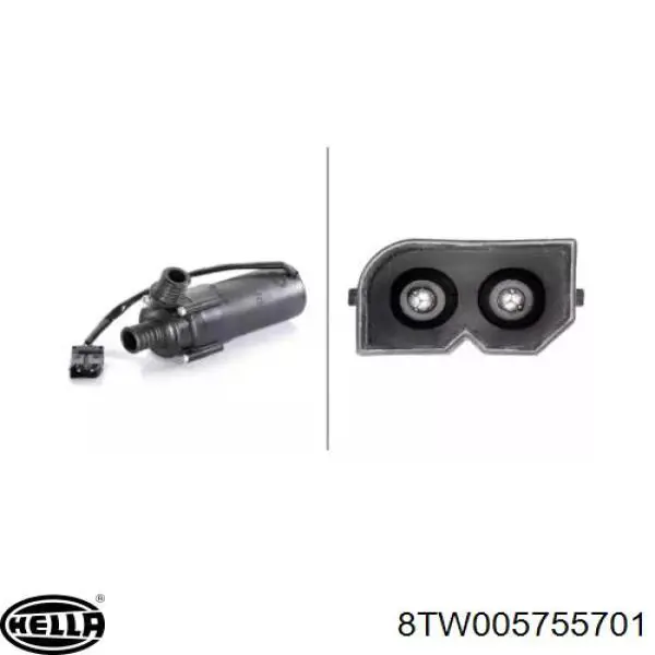 Comprar 64111379043 BMW Bomba de agua eléctrica auxiliar
