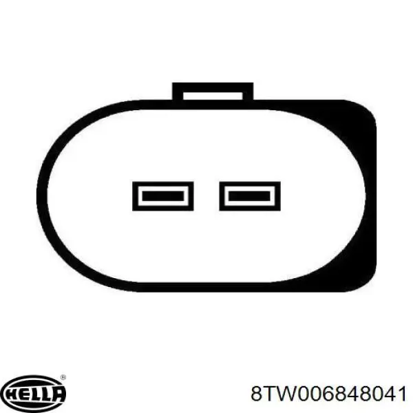 Comprar 8TW006848041 HELLA Bomba de agua limpiaparabrisas, delantera