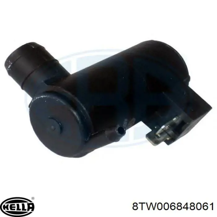 Bomba de agua limpiaparabrisas, delantera Cautex 954607
