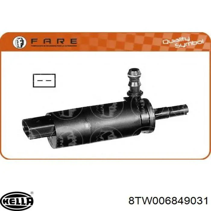 Bomba-motor de lavafaros 30649800 Volvo