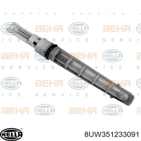 Válvula TRV del aire acondicionado 8UW351233091 HELLA