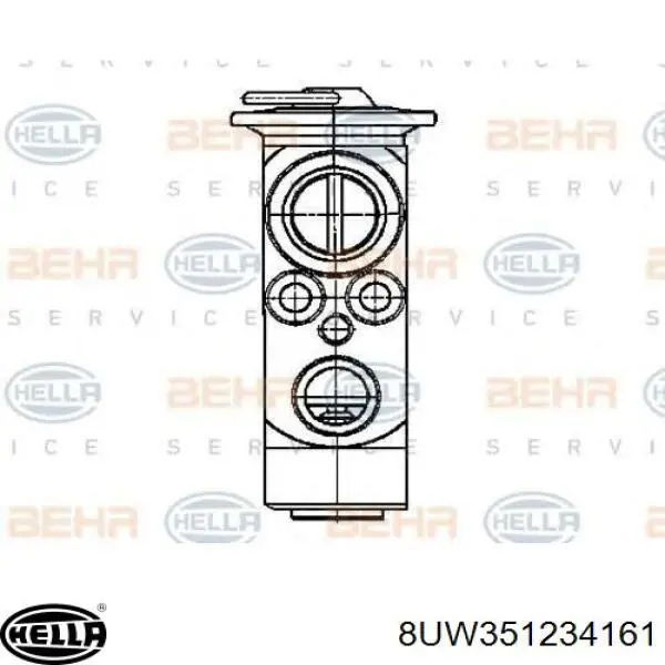 Comprar 6RF820679 VAG Válvula TRV del aire acondicionado