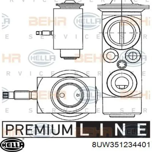 Válvula TRV del aire acondicionado Land Rover LR016631 precio, desde 35,92 EUR