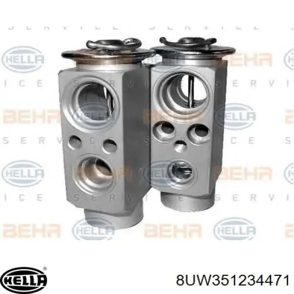 Válvula TRV del aire acondicionado 7H0820712A VAG