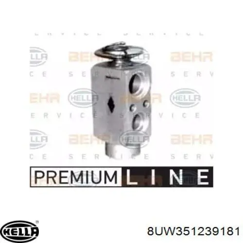 Válvula TRV del aire acondicionado A1408300484 Mercedes