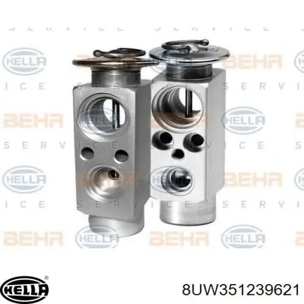 Válvula TRV del aire acondicionado 8K0820679B VAG