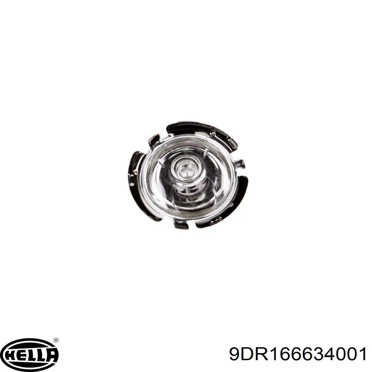 9DR 166 634-001 HELLA bombilla halogena, luz alta / baja