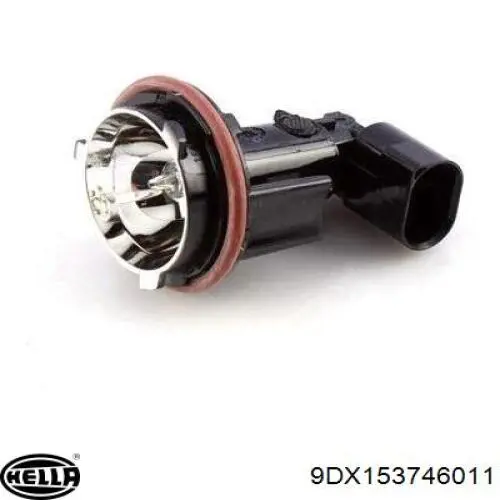 Bombilla halógena, luz alta/baja HELLA 9DX153746011