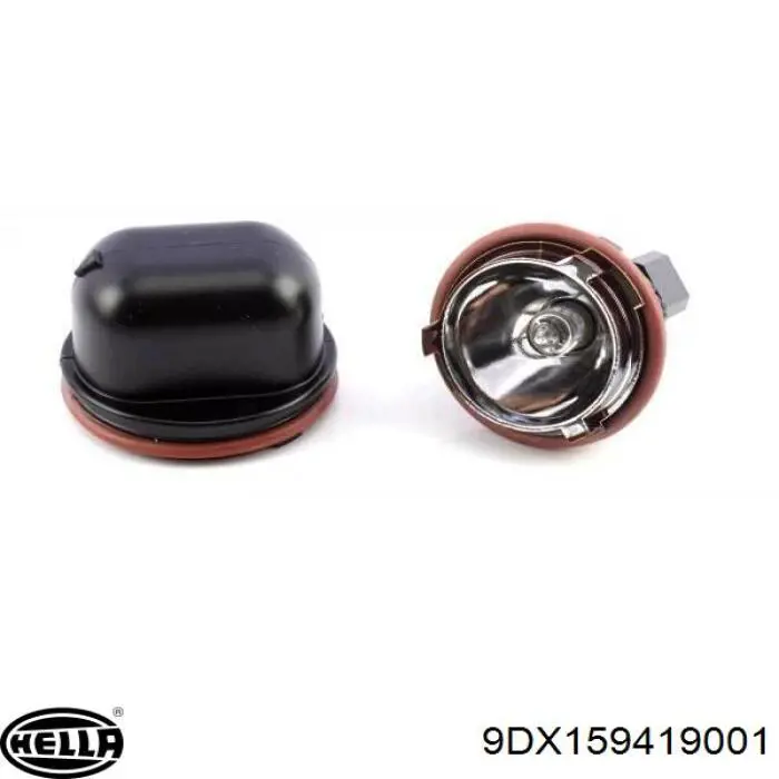 9DX159419001 HELLA Lámpara de luz interior de cabina