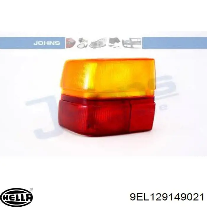 Piloto trasero exterior izquierdo 9EL129149021 HELLA