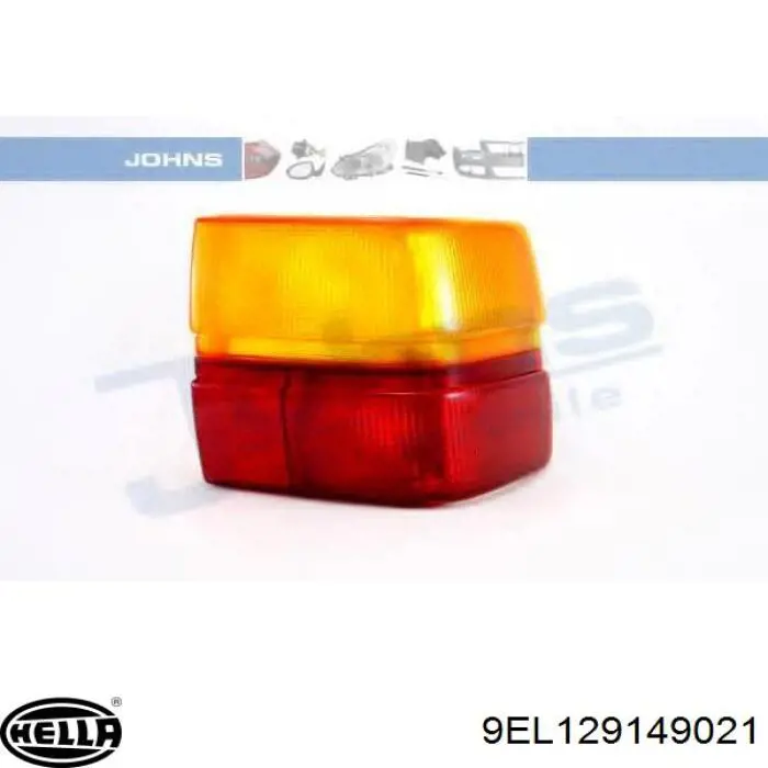 9EL129149021 HELLA Piloto trasero exterior izquierdo