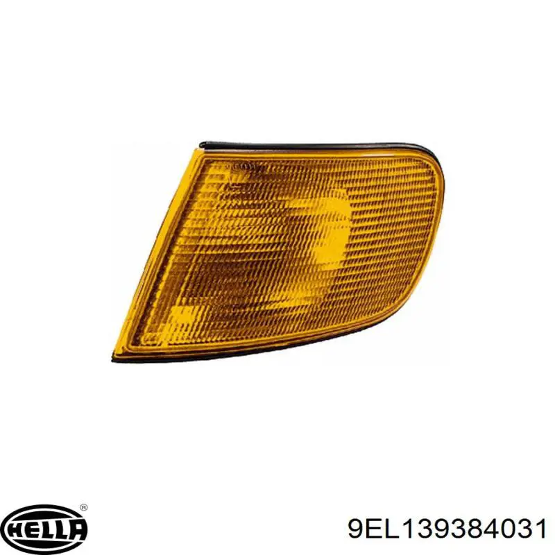 Piloto intermitente derecho 9EL139384031 HELLA