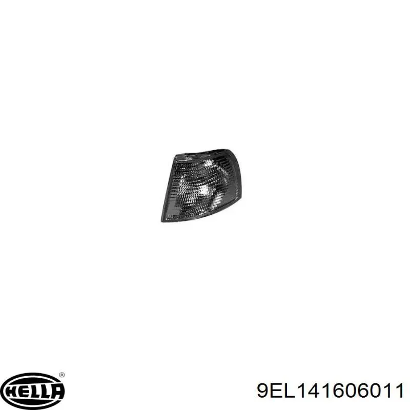 Piloto intermitente derecho 9EL141606011 HELLA