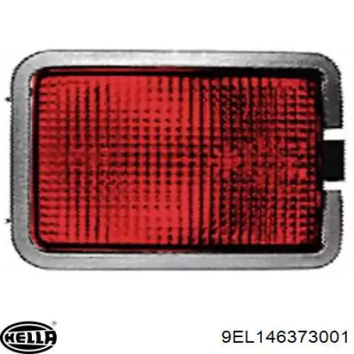Luz antiniebla trasera 9EL146373001 HELLA