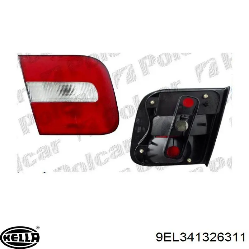 9EL 341 326-311 HELLA piloto posterior interior izquierdo