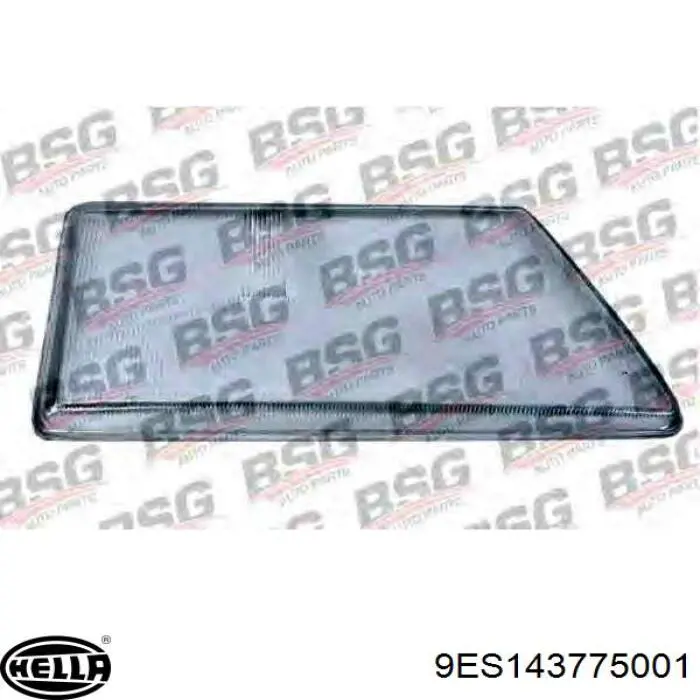 Comprar 9ES143775001 HELLA Cristal de faro izquierdo