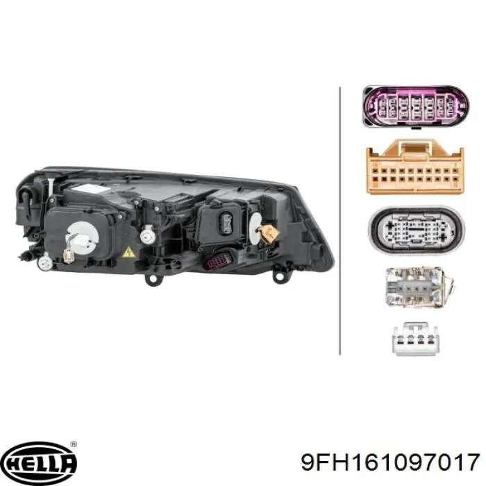 Portalámparas de luz trasera HELLA 9FH161097017 precio, desde 22,13 EUR