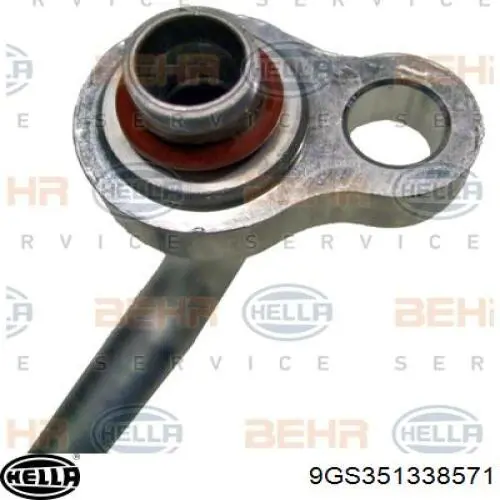 Manguera de aire acondicionado de compresor al condensador AC943581 Maxgear