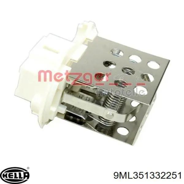 Resitencia, ventilador habitáculo Polcar 6041KST1