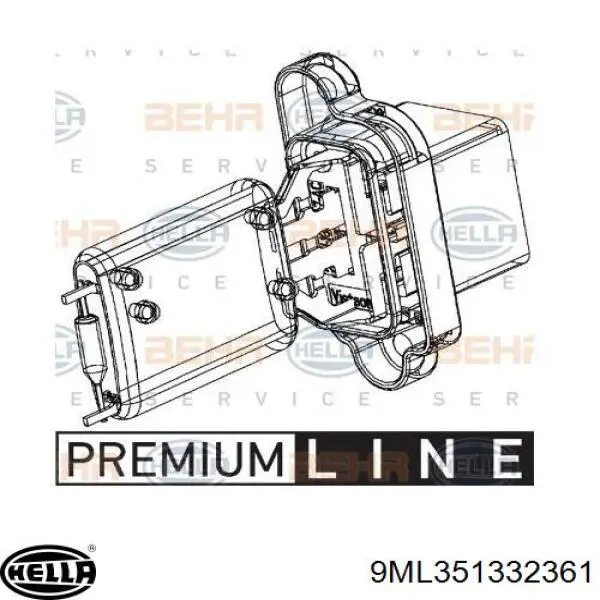 Comprar 9ML351332361 HELLA Resistencia de calefacción