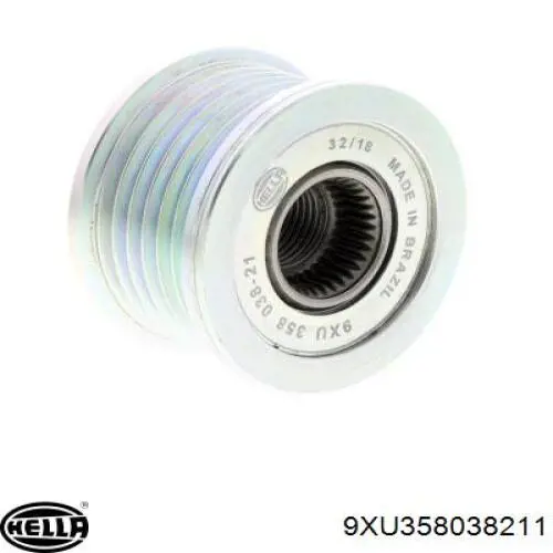Polea alternador 6111550415 Mercedes