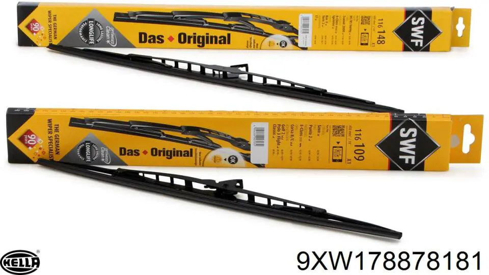 Escobilla del limpiaparabrisas trasero SWF 116329 precio, desde 17,09 EUR