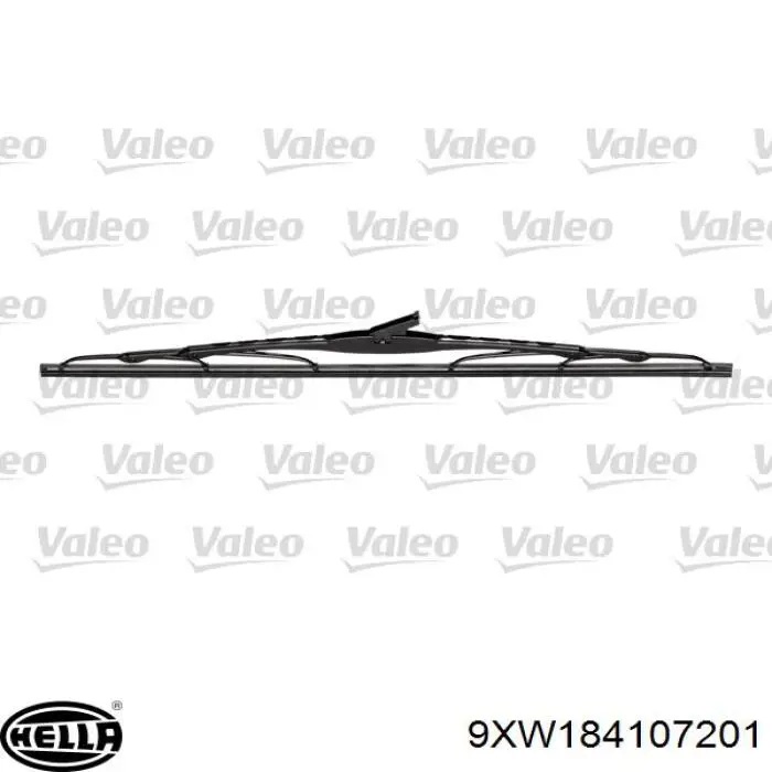 9XW 184 107-201 HELLA limpiaparabrisas de luna delantera copiloto
