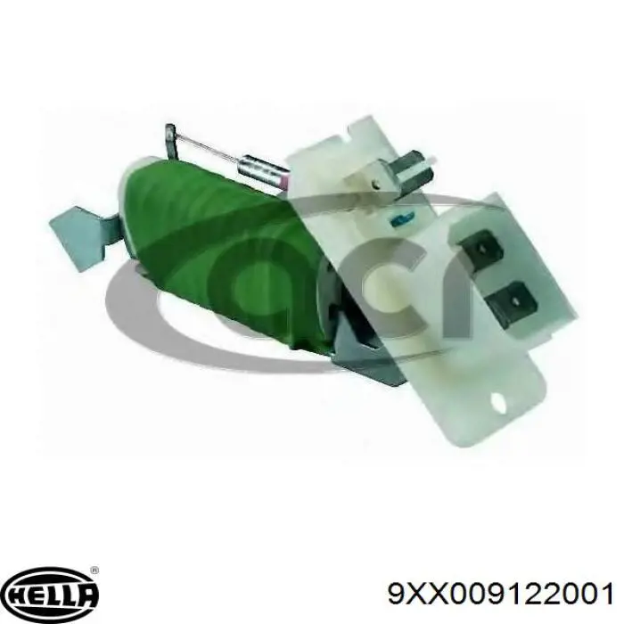 Resitencia, ventilador habitáculo Mahle Original ABR1000P