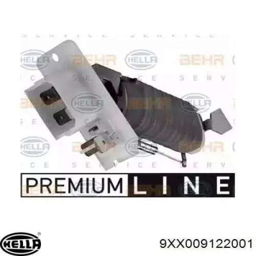 ABR1000P Mahle Original Resistencia de calefacción