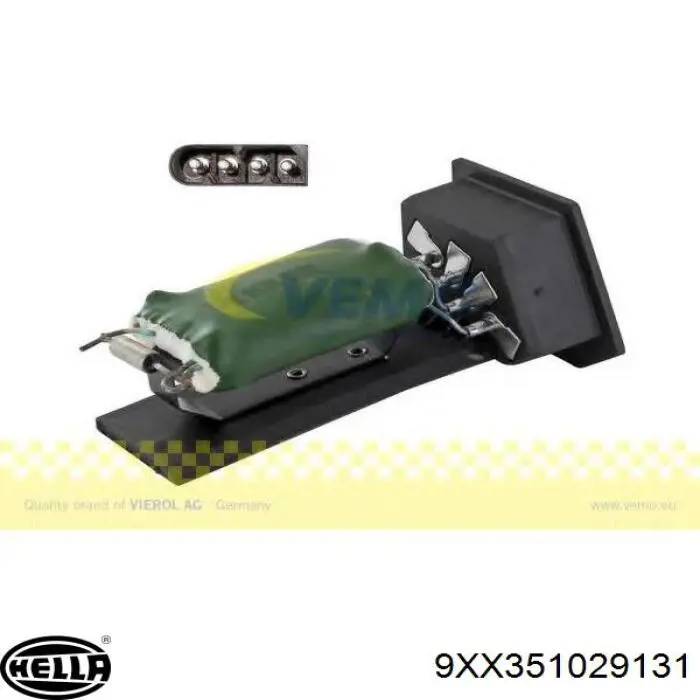 Resistencia de Ventilador Hans Pries (Topran) 502881 precio, desde 20,75 EUR