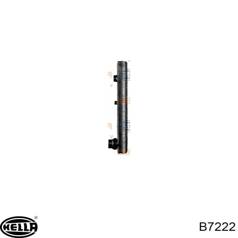 Comprar B7222 HELLA Radiador de auto