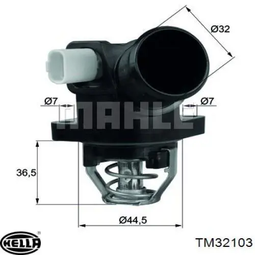 TM32103 HELLA termostato, refrigerante