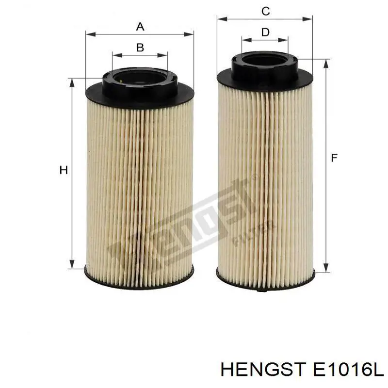 El filtro de aire Hengst E1016L precio, desde 60,17 EUR