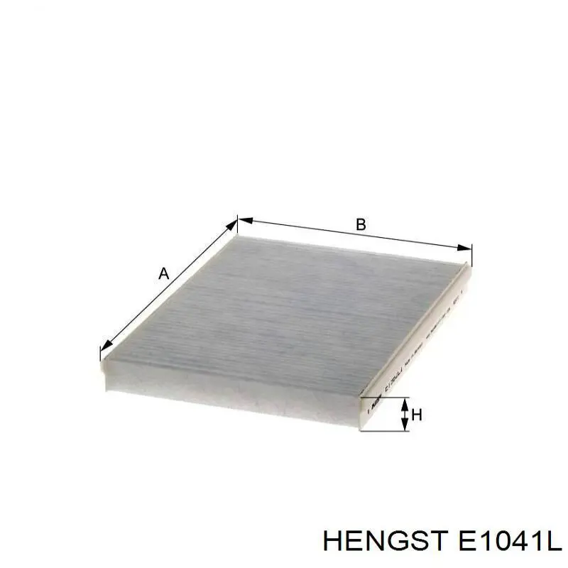 E1041L Hengst filtro de aire