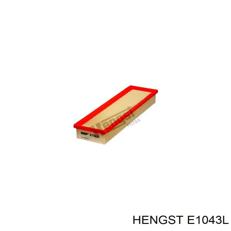 E1043L Hengst filtro de aire