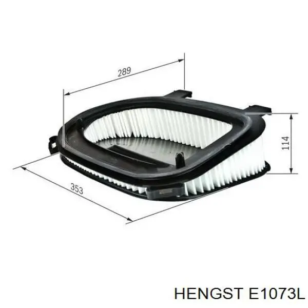El filtro de aire Hengst E1073L precio, desde 34,00 EUR