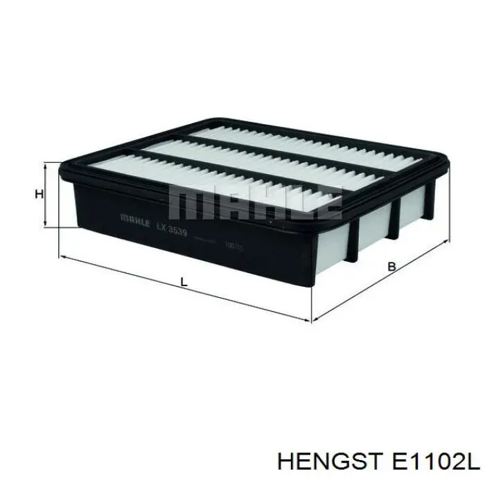 Comprar E1102L Hengst Filtro de aire