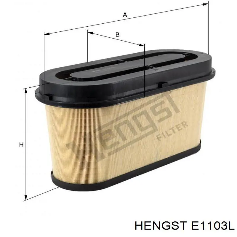 E1103L Hengst filtro de aire