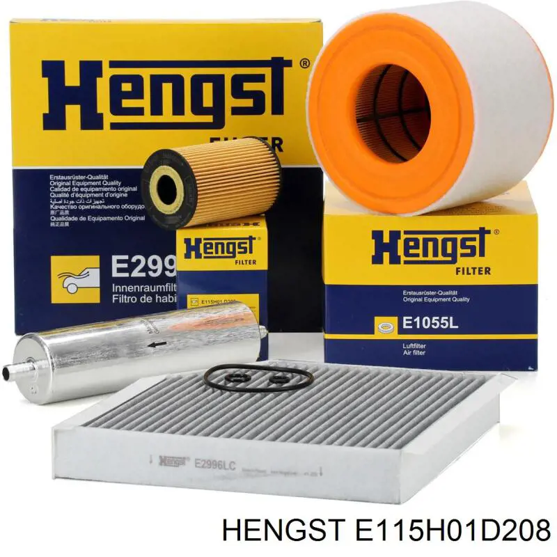 Filtro de aceite E115H01D208 Hengst