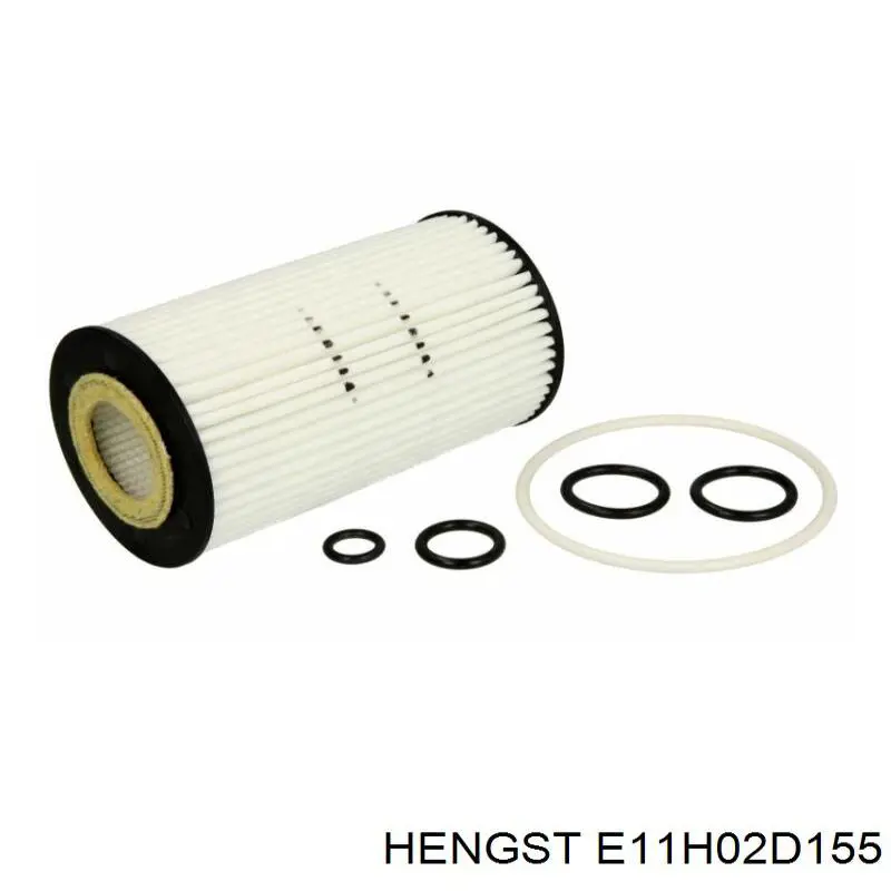 E11H02 D155 Hengst filtro de aceite