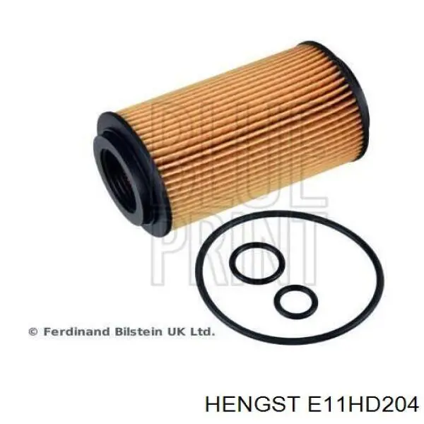 Filtro de aceite E11HD204 Hengst