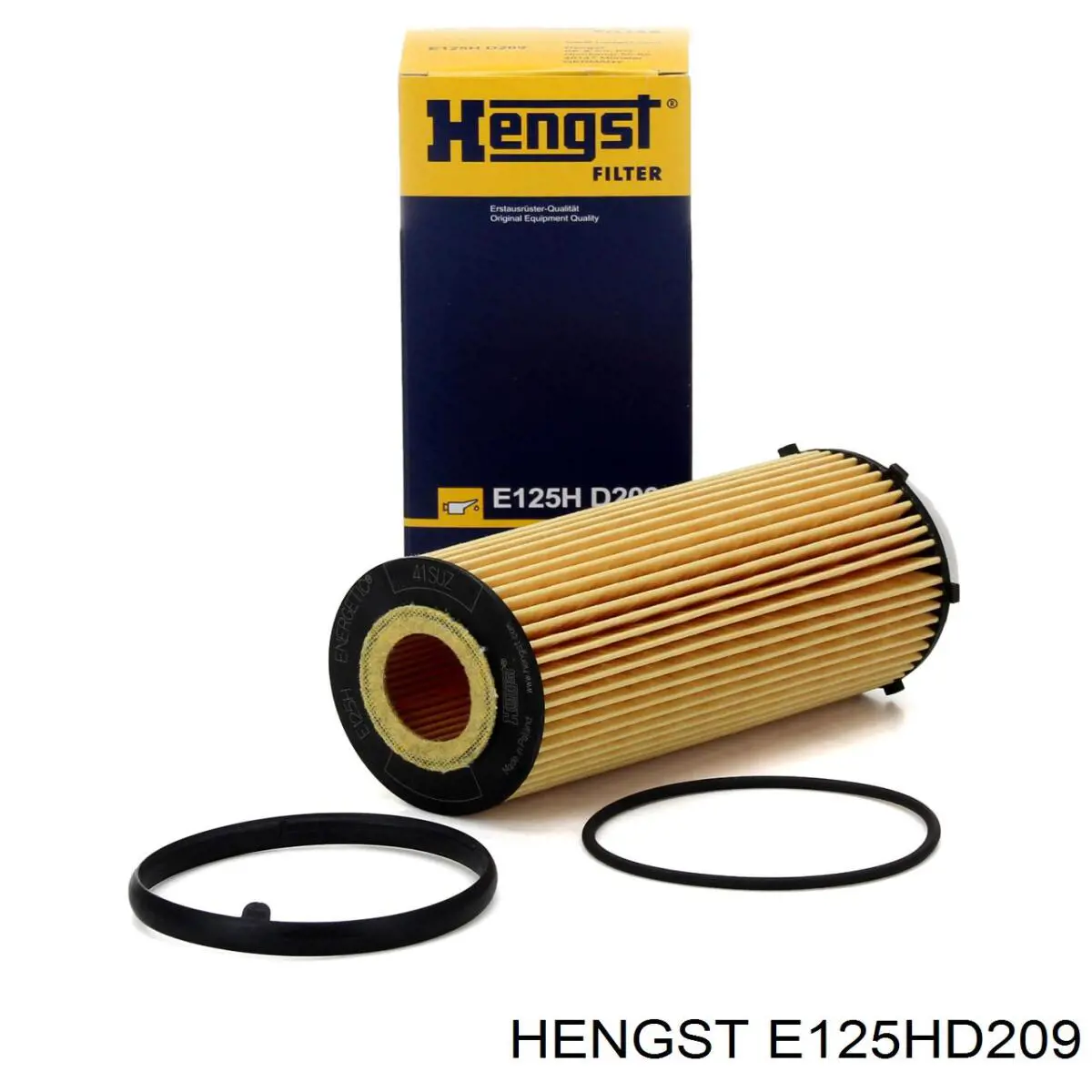 E125H D209 Hengst filtro de aceite