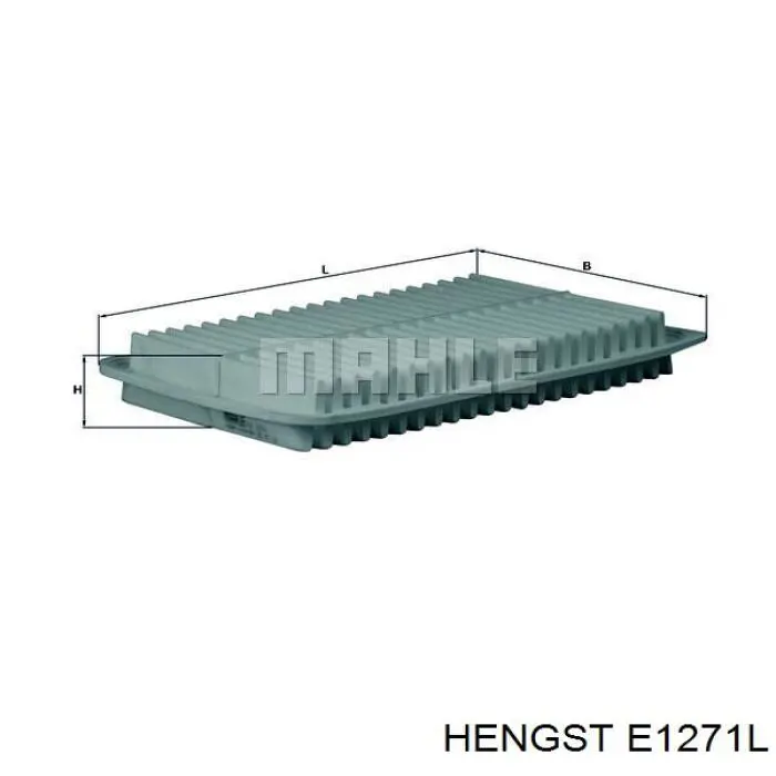 E1271L Hengst filtro de aire