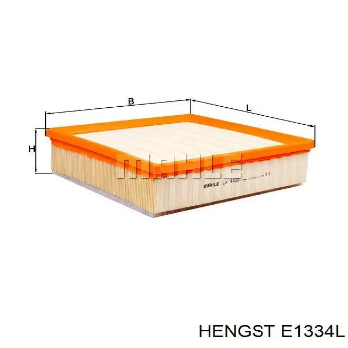 El filtro de aire Hengst E1334L precio, desde 11,69 EUR