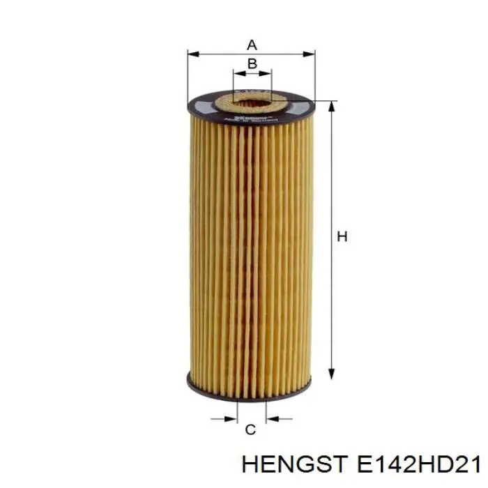 Filtro de aceite Hengst E142HD21 precio, desde 5,03 EUR