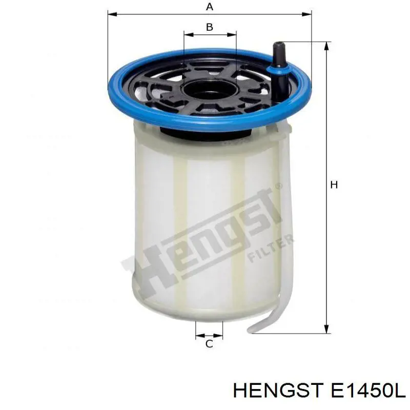 E1450L Hengst filtro de aire