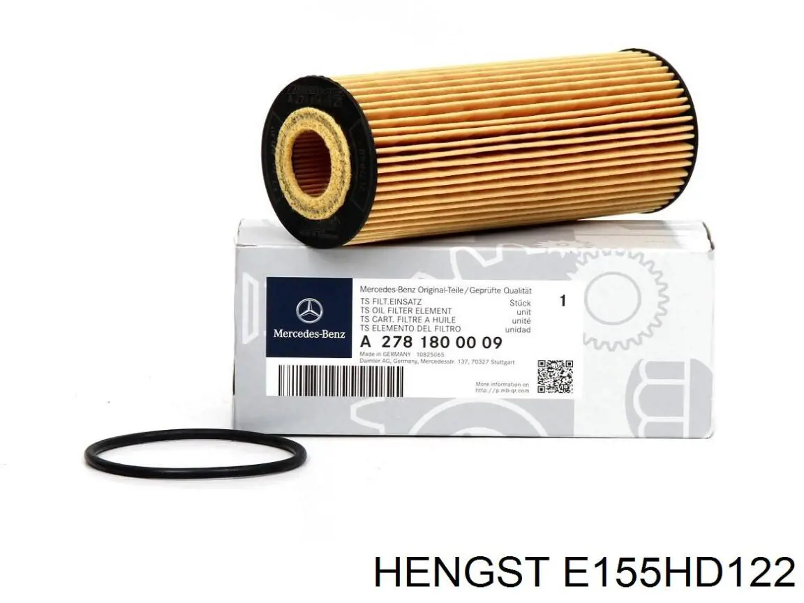 Filtro de aceite Hengst E155HD122 precio, desde 10,87 EUR