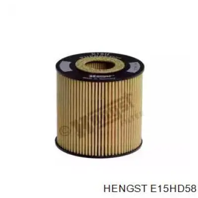 E15H D58 Hengst filtro de aceite