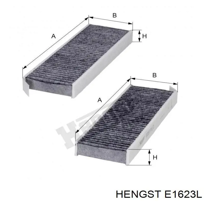 E1623L Hengst filtro de aire